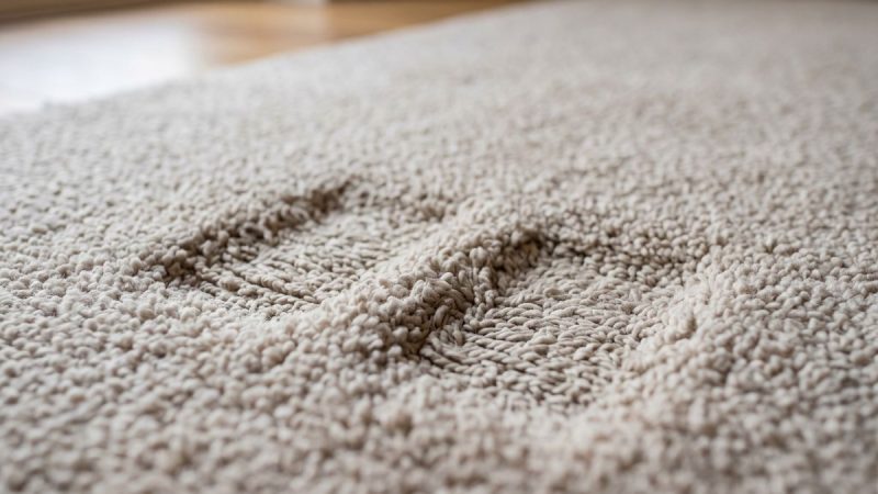 How to Remove Indentation Marks from Carpets After Moving Furniture